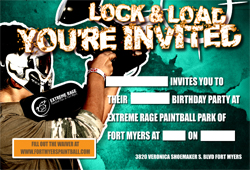 Birthday invitation template 2