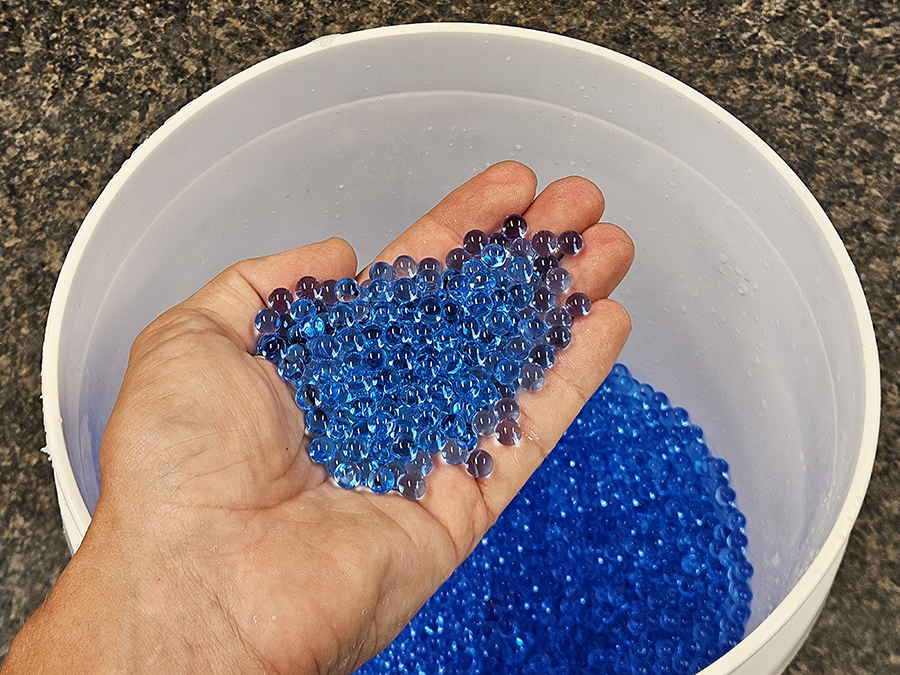 Gel Blaster gellets at Fort Myers Paintball